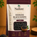 Nutlore Seedless Black Raisins - 500 g