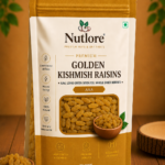 Nutlore Golden Kishmish Raisins - 500 g