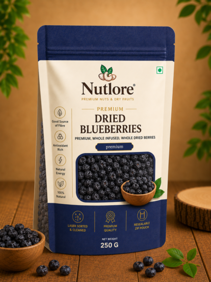Nutlore Dried Blueberries - 250 g