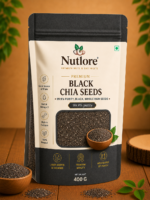 Nutlore Black Chia Seeds - 400 g