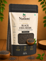 Nutlore Black Chia Seeds - 400 g - Image 2