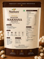 Nutlore Roasted Makhana Fox Nuts - 200 g - Image 2